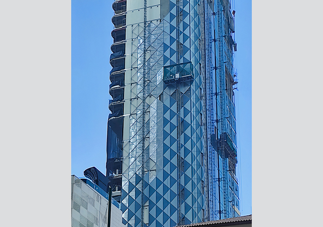 The 39-storey Sensoria Tower in the JBR community of Dubai Marina.